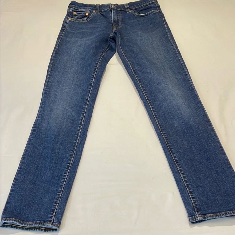 LEVIS, 511, Capital E, MENS SIZE 30/34 Classic Blue Denim Jeans